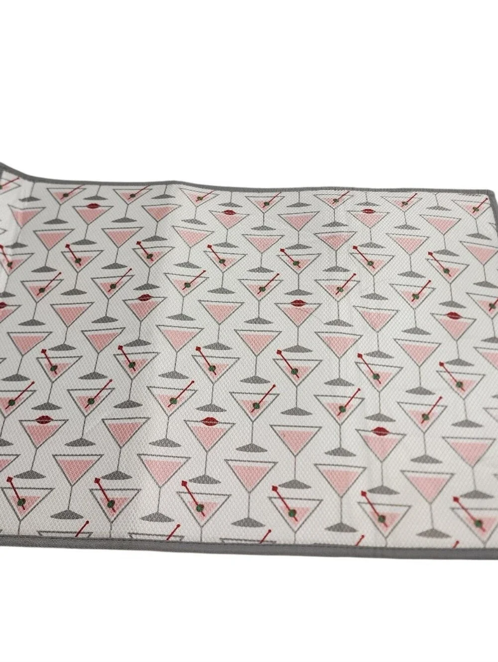 Kate Spade Martini Dish Drying Mat Nwot